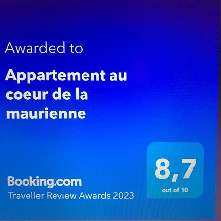 Appartement Au Coeur De La Maurienne Saint-Etienne-de-Cuines Ngoại thất bức ảnh