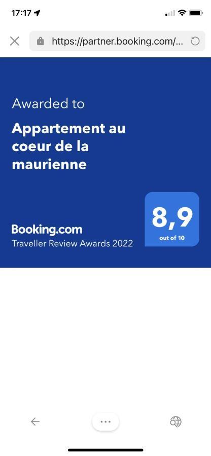 Appartement Au Coeur De La Maurienne Saint-Etienne-de-Cuines Ngoại thất bức ảnh